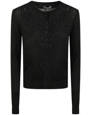 Ermanno Scervino Truien & Vesten ,Zwart ,Cardigan