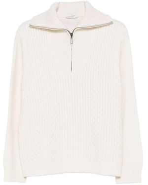 Paolo Pecora V-Neck Knitwear - Wit