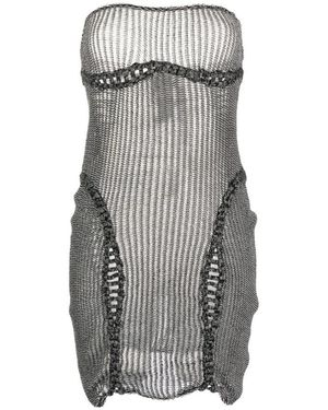 Isa Boulder Short Dresses - Grigio