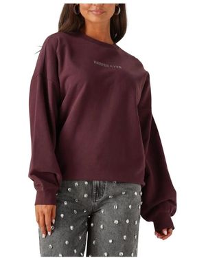 Harper & Yve Rhinestone-Sw Sweater - Rot