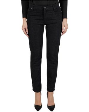 Kiton Skinny Jeans - Zwart