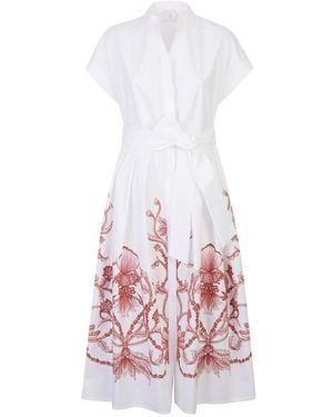Eleventy Midi Dresses - White