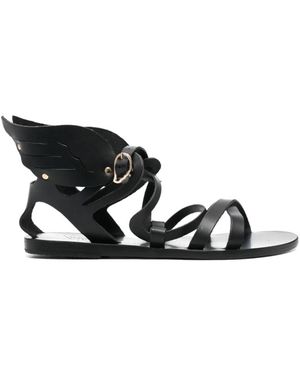 Ancient Greek Sandals Flat Sandals - Black