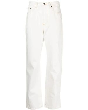 Moncler Straight Jeans - Blanco