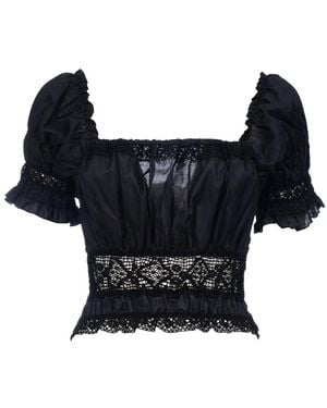 Ermanno Scervino Blouses - Black