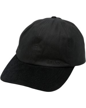Barbour Caps - Negro