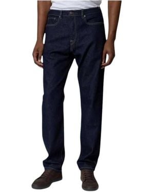 Paul Smith Jeans ,Blauw ,Katoen Relaxed Taper Jeans