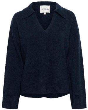 My Essential Wardrobe V-Neck Knitwear - Blu