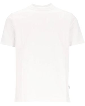 Arte' Tops ,Wit ,Katoen T-Shirt Met Print Op De Rug