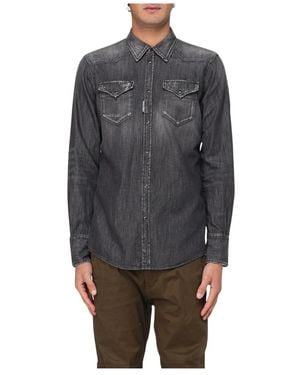 DSquared² Denim Shirts - Grijs
