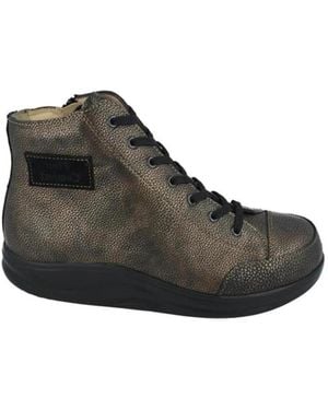 Finn Comfort Lace-Up Boots - Negro