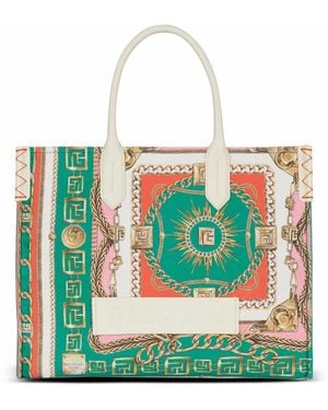Balmain Tote Bags - Green