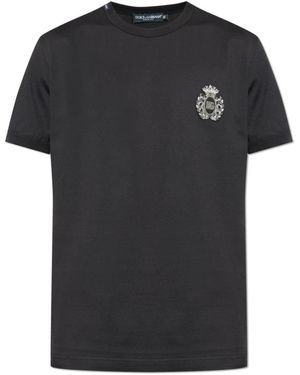 Dolce & Gabbana T-Shirts - Negro