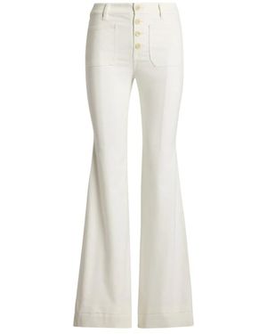 Ralph Lauren Wide Trousers - Bianco
