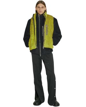 Song For The Mute Jassen ,Geel ,Polyester Camper Vest - Groen
