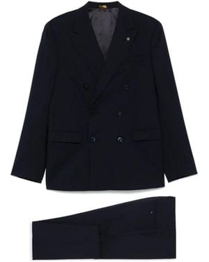 Manuel Ritz Blauw Herenpak