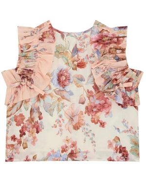 Zimmermann Tops ,Veelkleurig ,Sleeveless Tops - Roze