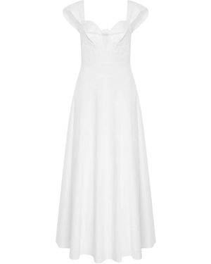 Cult Gaia Magnolia Maxi Kleid - Weiß