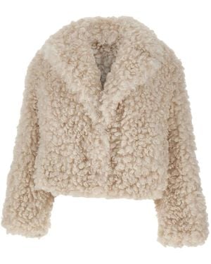 Stand Studio Faux Fur & Shearling Jackets - Neutro