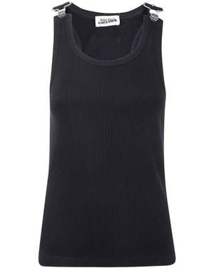 Jean Paul Gaultier Sleeveless Tops - Zwart