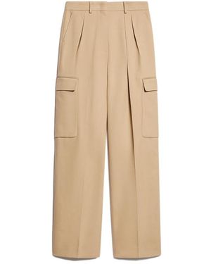 Sportmax Wide Trousers - Natural