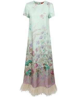 La DoubleJ Midi Dresses - Verde