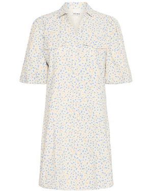 Ichi Short Dresses - Blanco