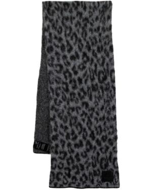 Anine Bing Winter Scarves - Grey