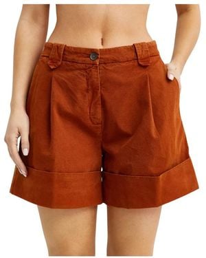 Fay Short Shorts - Orange