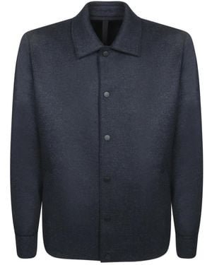Harris Wharf London Casual Shirts - Blue