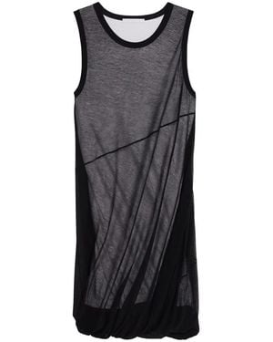 Helmut Lang Short Dresses - Zwart