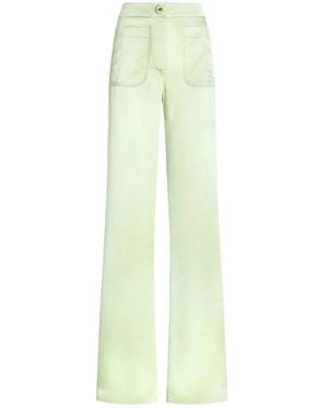 Genny Wide Trousers - Verde