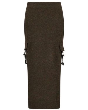 Blumarine Strickrock - Grün
