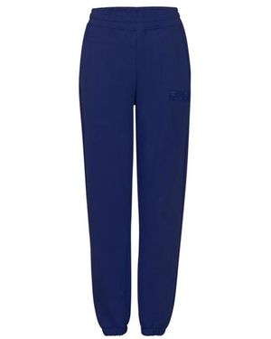 Fila Broeken ,Blauw ,Katoen Cotton Joggers Workout Broek