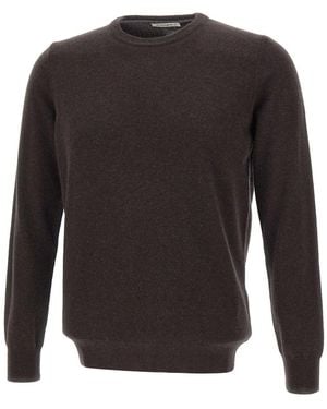 Kangra Round-Neck Knitwear - Black