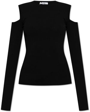 Max Mara Round-Neck Knitwear - Negro