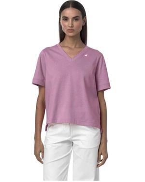 K-Way T-Shirts - Morado