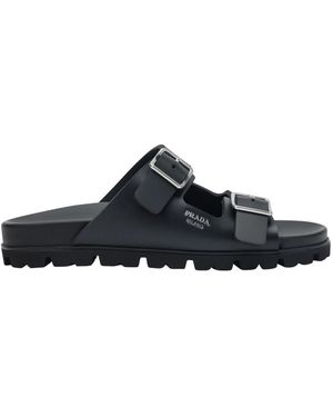 Prada Schoenen ,Zwart ,Ciabatte