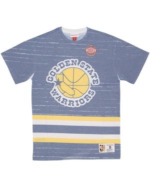 Mitchell & Ness T-Shirts - Blue