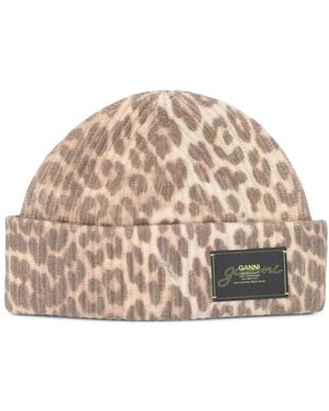 Ganni Beanies - Neutro