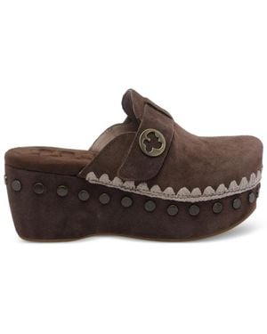 Mou Wedges - Brown