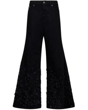 John Richmond Wide Trousers - Noir