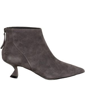 Jeannot Heeled Boots - Marrone