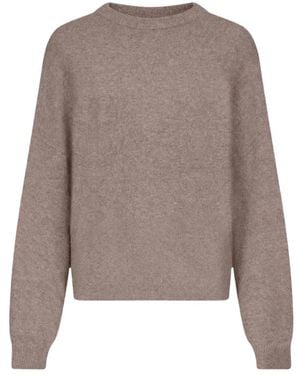 Loulou de Saison Round-Neck Knitwear - Grey