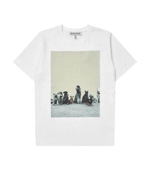 Munthe Tops ,Wit ,Katoen T-Shirts