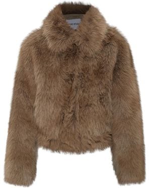 Stand Studio Jassen ,Bruin ,Polyester Lena Jacket