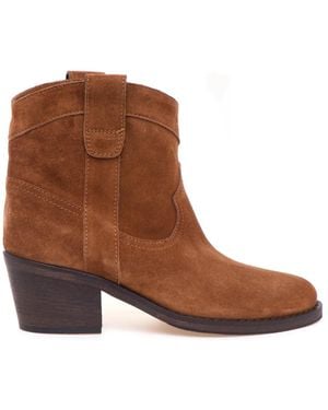 Via Roma 15 Cowboy & Biker Boots - Brown