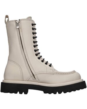 Officine Creative Lace-Up Boots - Neutro