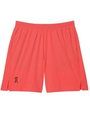 On Shoes Focus Laufshorts - Rot