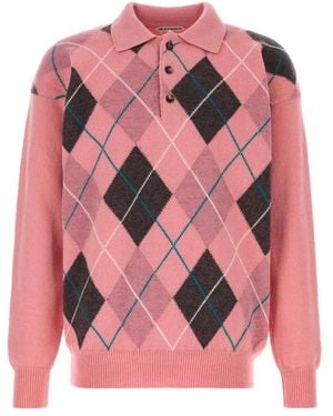 JW Anderson Round-Neck Knitwear - Pink